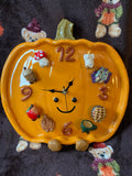 Mr Pumpkin Magnetic Clock