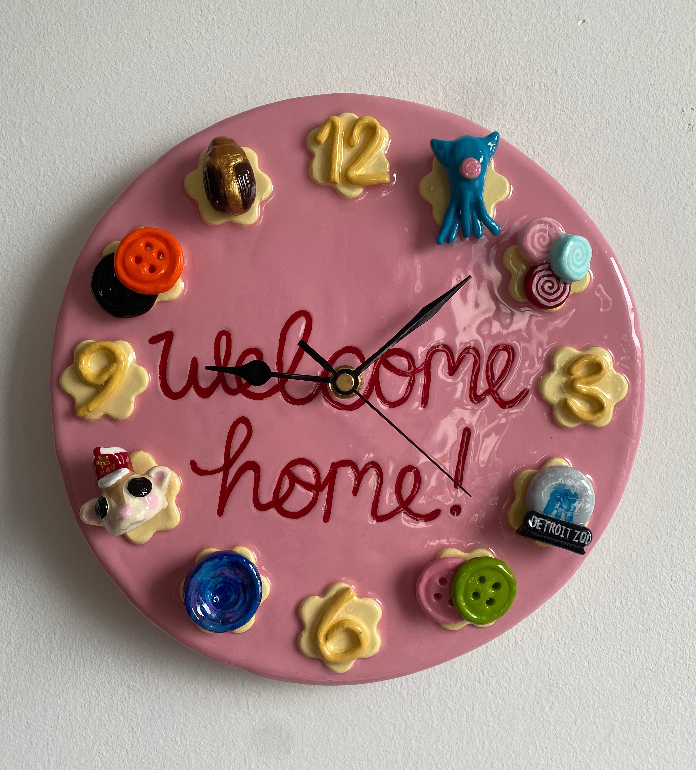 Coraline Magnetic Clock
